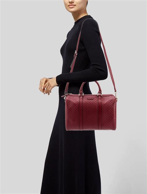 gucci microguccissima boston bag